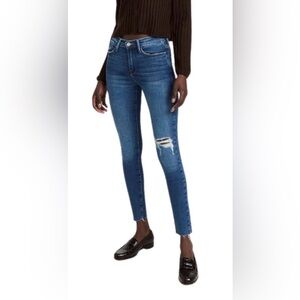 Frame Denim Le High Skinny Earthbound Rips Jeans